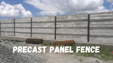 The Idea of Using Precast Concrete Panels to Fence Your Plot