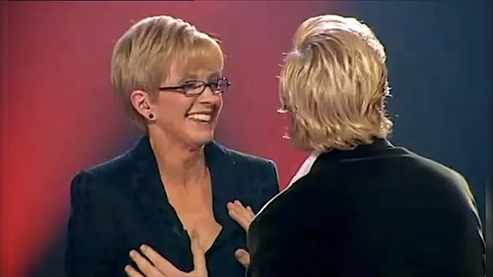 Anne Robinson asks contestant if he wants to feel