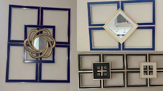 INEXPENSIVE QUICK & EASY WALL DECOR WITH DOLLAR TREE PICTURE FRAME DIY