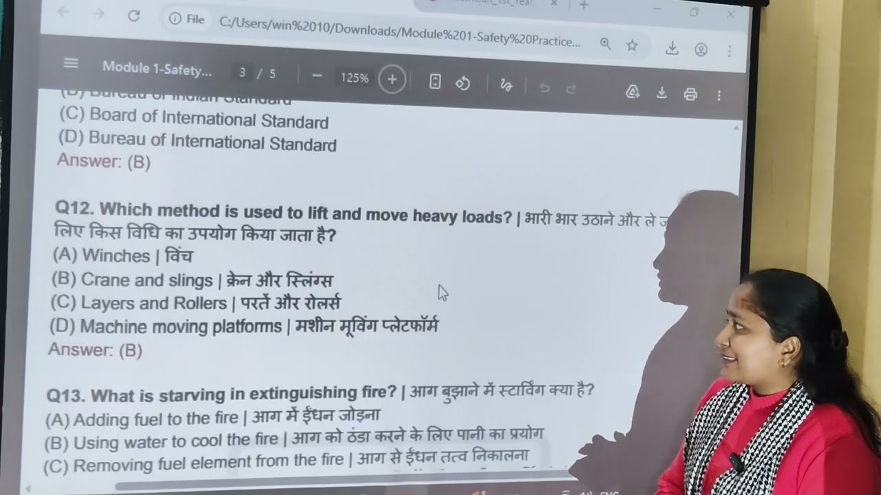 SAFETY AND PRECAUTIONS 