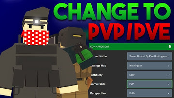 How To Change Your Unturned Server To PVE/PVP