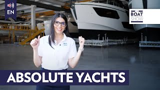 [ENG] ABSOLUTE YACHTS - Factory Tour - The Boat Show