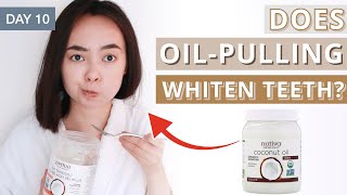I Tried OilPulling to Whiten My Teeth Naturally