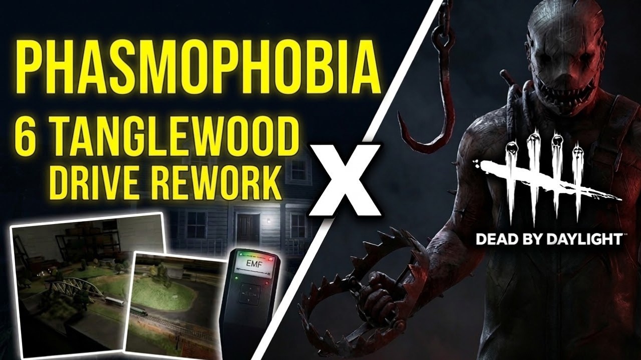 Phasmophobia 6 Tanglewood Drive Rework + Dead by Daylight - YouTube