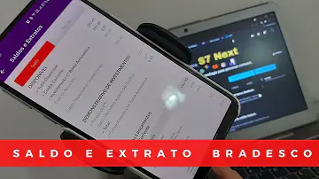 Como tirar extrato pelo aplicativo Bradesco?