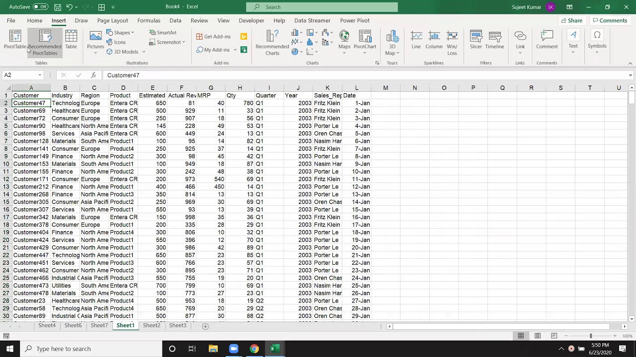 Advanced Excel Training in Hindi - YouTube