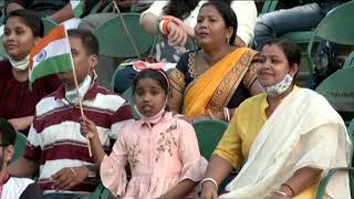 India concludes Independence day celebrations with beating retreat at Wagah border