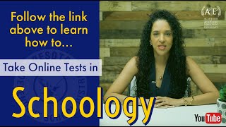 DeSoto ISD Schoology: How to take a quiz/test
