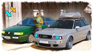 ДЖОННИ ФЕМАДАН AUDI мен PASSAT ТАУЫП АЛДЫ! (GTA V) джони окигасы,қазақша гта5 жони машина тапты