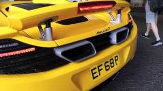 McLaren 12C Spider Startup and Soft Acceleration screenshot 4