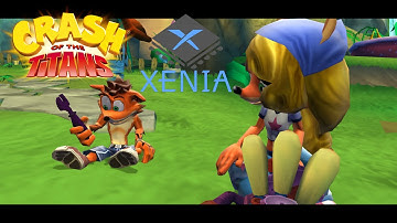 Xenia Master dcde08a4 | Crash Of The Titans HD | Xbox 360 Emulator Gameplay
