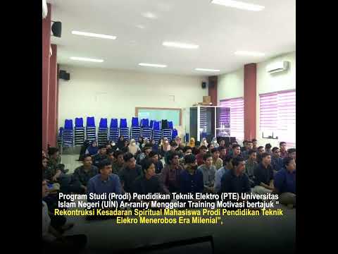 PRODI PTE FTK UIN AR-RANIRY GELAR TRAINING MOTIVASI