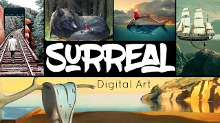 Surreal Art Lesson - Easy digital lesson using PicCollage App screenshot 5