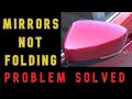 MAZDA6 - Mirrors not folding (PROBLEM SOLVED) - 2020