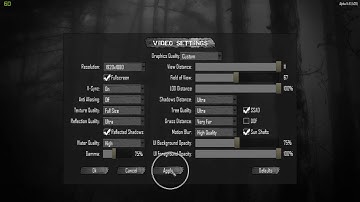 How to enable / disable DOF in 7 Days to Die (Depth Of Field)