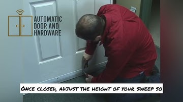 Mastering Commercial Door Sweeps: Easy Adjustment Guide