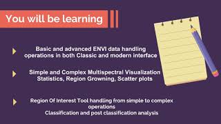 The ENVI® image analysis software tutorial screenshot 1