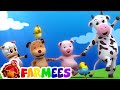 kids animal song | nursery rhymes farmees | farm song | childrens rhymes | 3d rhymes