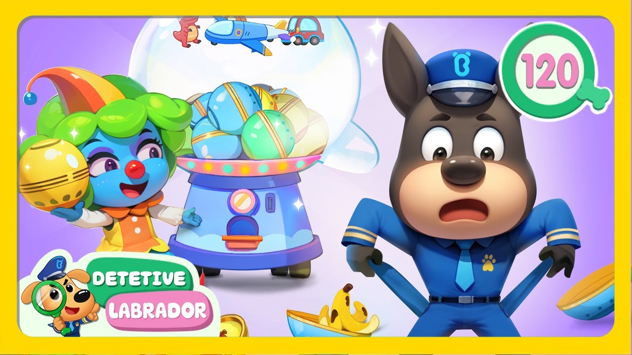 Máquinas Automáticas Falsas 🎊 Capturar a Dra. Antel do Detetive Labrador 🎬 3 Horas 🔍 Compilação