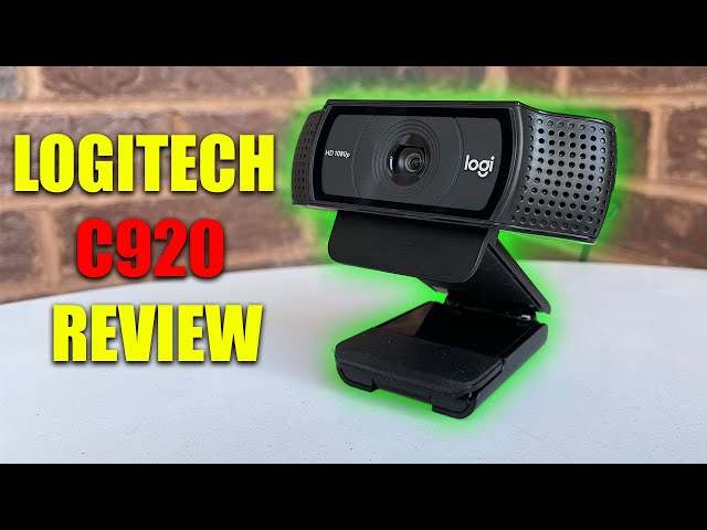 Logitech C920 Pro HD 1080p Professional Webcam 