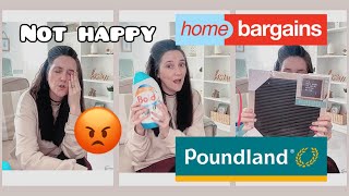 Homebargains & Poundland haul 🛒 new in…….. why I’m so angry about baked beans 😡 😂