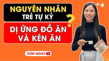 Nguyên nhân trẻ tự kỷ thường dị ứng đồ ăn hoặc kén ăn | Cô Huyền