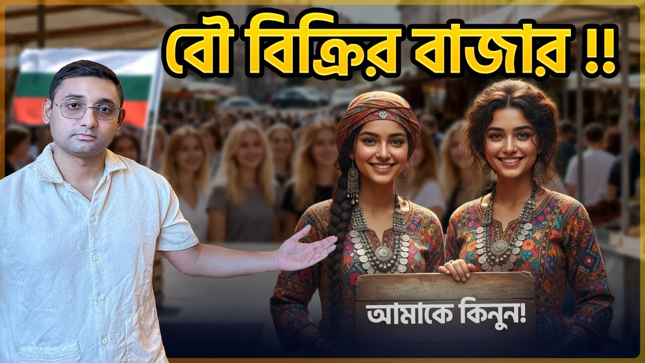 বিয়ের জন্য বিক্রি হচ্ছে মেয়ে - এই বাজারে! টাকা দিয়ে কেনা যায় ইউরোপের এই দেশের পাসপোর্ট! Bride Market