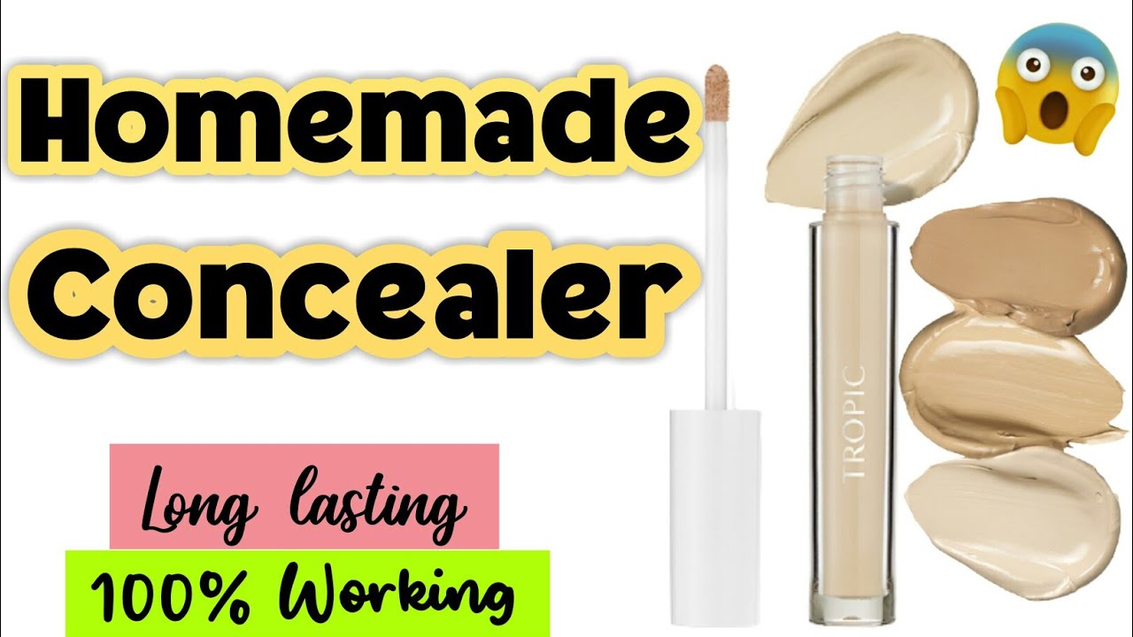 How To Make Concealer At Home DIY Homemade Concealer From Talcum