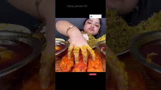 Only chicken biryani rice with🥓😋 #mukbang #gameskhelkarpaisekai #mukbang #campingcooking #chicken