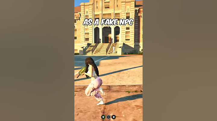 Trolling as a fake NPC in GTA RP!! #fivem #gtarp #gta #viralshorts