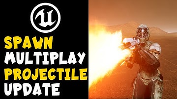 Multiplayer Spawn Projectile / Muzzle Flash in UE5 Unreal Engine (Update)