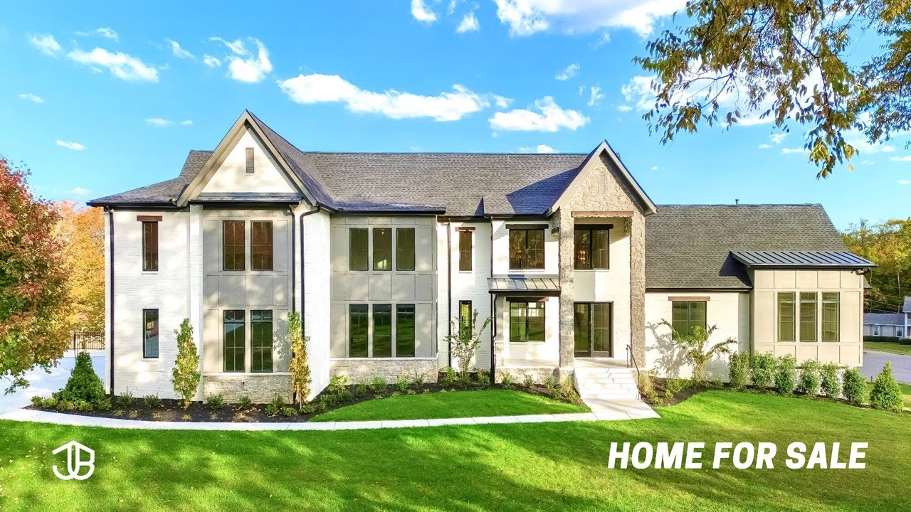 TOUR A $3.495M LUXURY NEWLY BUILT Brentwood TN Home | Nashville Luxury Home | JOHNBOURGEOISGROUP