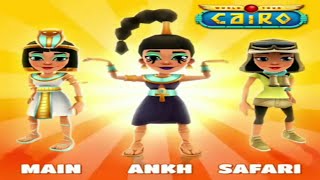 Subway Surfers Cairo - Jasmine VS Safari Outfits VS Ankh Outfit