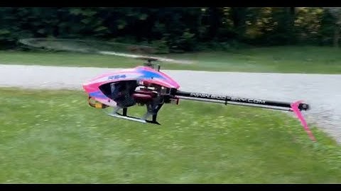 RC GOOSKY RS4 LEGEND helicopter short maiden flight