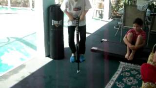 Tommy And A Pogo Stick It Is Hard