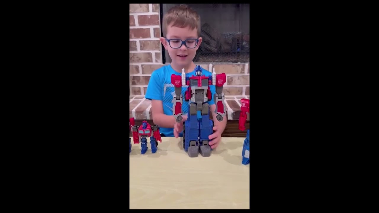 Transformer Toys Heroic Optimus Prime Action Figure, Toys For Kids 6 and Up 