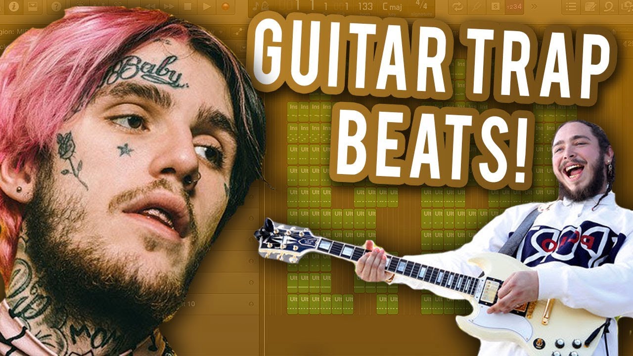 How to Make GUITAR TRAP BEATS Like Lil Peep and JuiceWRLD | Guitar Trap Beat Tutorial