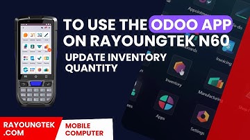 use rayoungtek N60 with odoo app update inventory quantity
