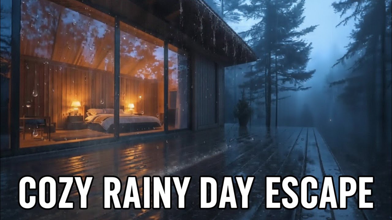 Fall Asleep in 5 Minutes with Soft Rain Sounds | Natural White Noise for Deep Sleep