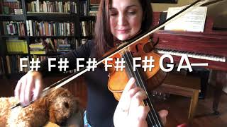 Lightly Row for Violin & Viola