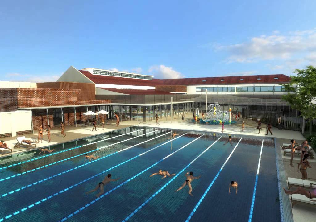 Brunswick Baths new centre 3D fly through YouTube