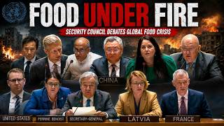 Food Under Fire: UN Security Council Debates Global Food Crisis & Conflict