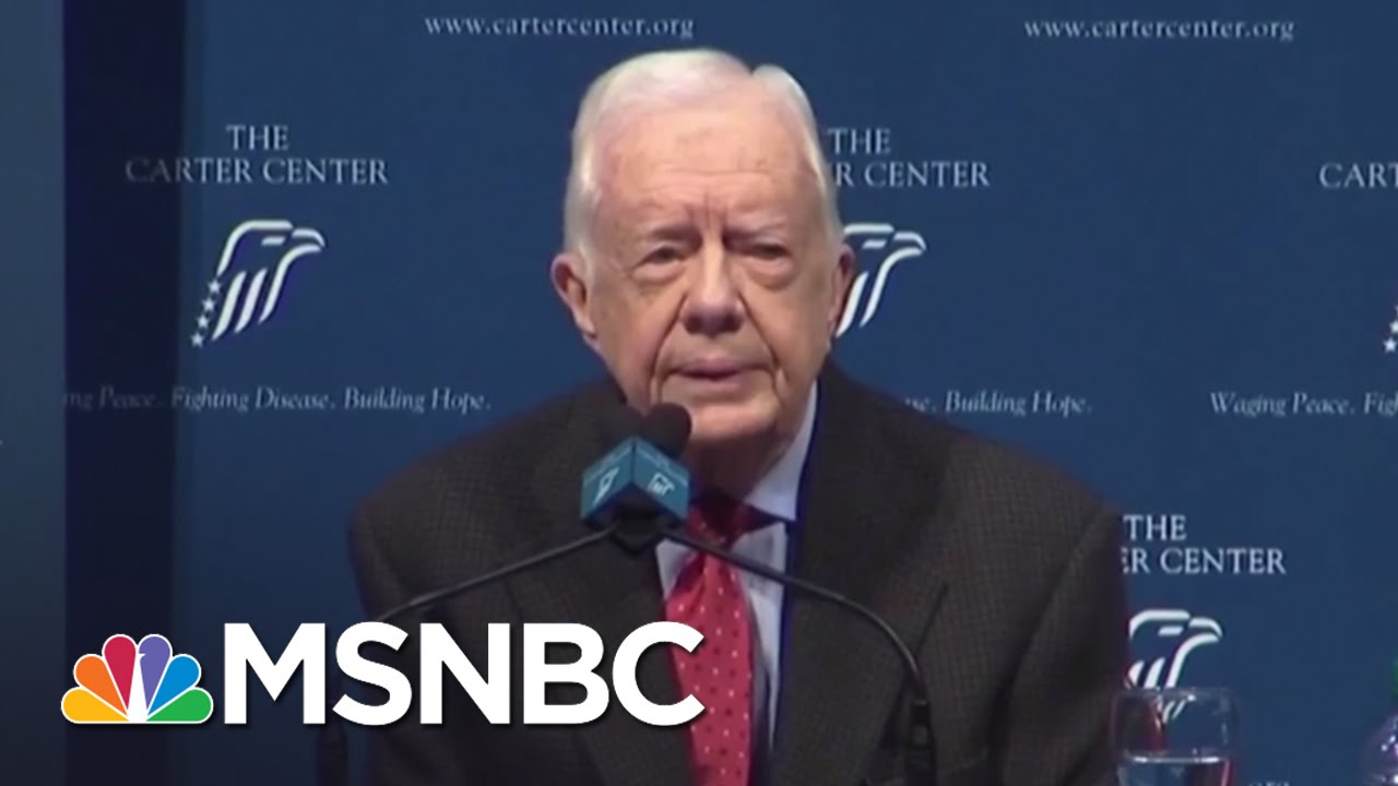 Former U.S. President Jimmy Carter is not afraid to die | The Siver ...
