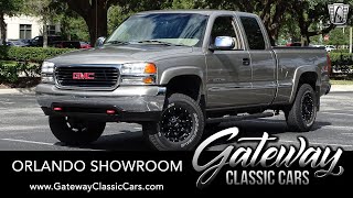 2001 GMC Sierra 2500 Pickup For Sale Gateway Classic Cars Orlando #2016
