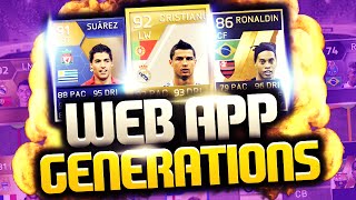 WEB APP GENERATIONS MODE IS LIVE! (FIFA 15 ULTIMATE TEAM UPDATE) screenshot 5