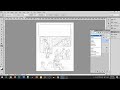 My inking process  part 1