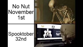 No Nut November Meme