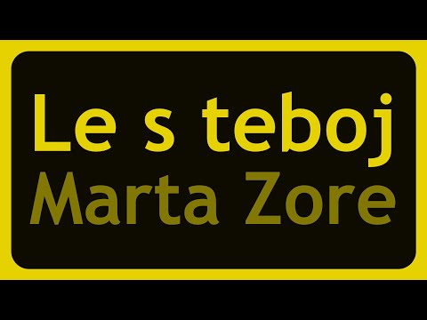 Marta Zore -