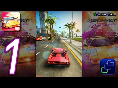 Asphalt OverDrive Android Walkthrough - Gameplay Part 1 - Getaway, Stunt Run, Destruction