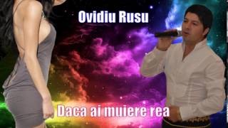 OVIDIU RUSU - DACA AI MUIERE REA, LIVE, ZOOM STUDIO chords